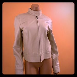 DKNY genuine leather jacket